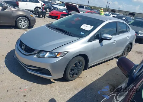 2015 Honda Civic Lx z USA, uszkodzony, nr VIN 19XFB2F50FE018565
